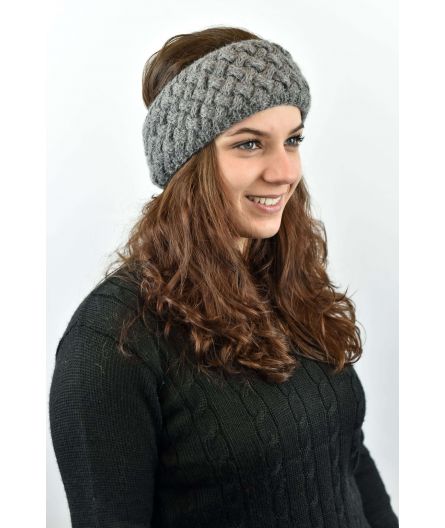 Bandeau bonnet laine femme chaud et doux - La Maison de l'Alpaga (LMA)