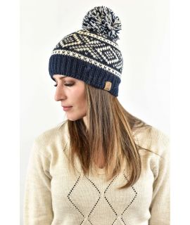 Bonnet en laine mélangée alpaga avec lurex De Bijenkorf Femme Accessoires Bonnets & Chapeaux Bonnets 