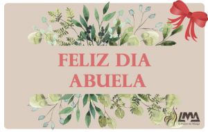 
			                        			Feliz dia de la abuela